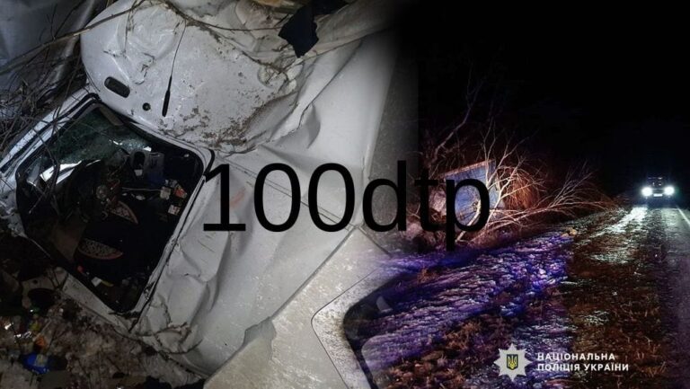 На Чернігівщині загинув водій у результаті ДТП