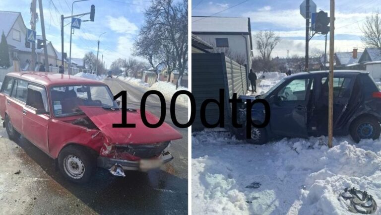 У Черкасах зіткнулися дві автівки: одна жінка отримала травми