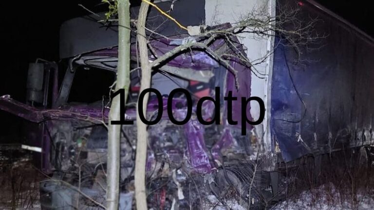 На Черкащині зіштовхнулися дві вантажівки: один з водіїв у лікарні