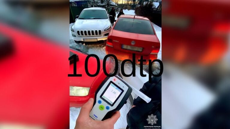 В Чернігові п’яна водійка спричинила ДТП