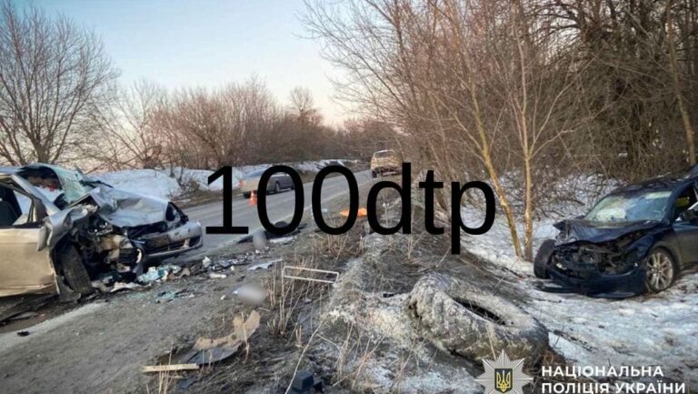 На Полтавщині сталася аварія: травмовано п’ятеро осіб