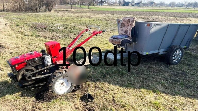 На Рівненщині загинув чоловік під колесами мотоблоку