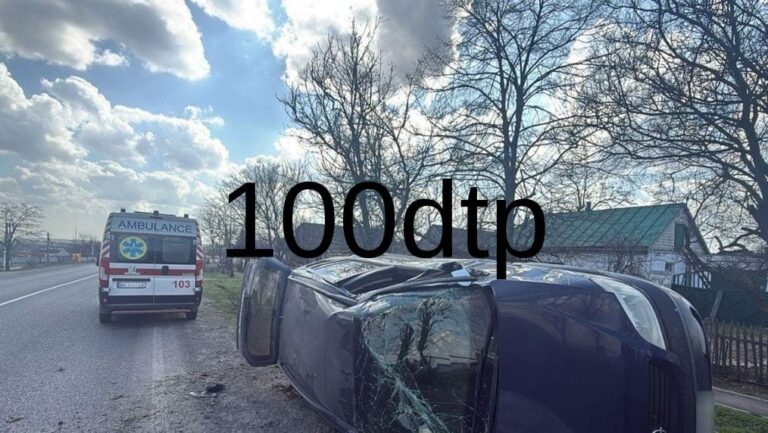 На Миколаївщині загинув водій: перекинулася автівка