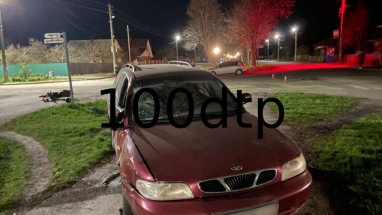 У Христинівці 12-річна водійка електроскутера отримала травми