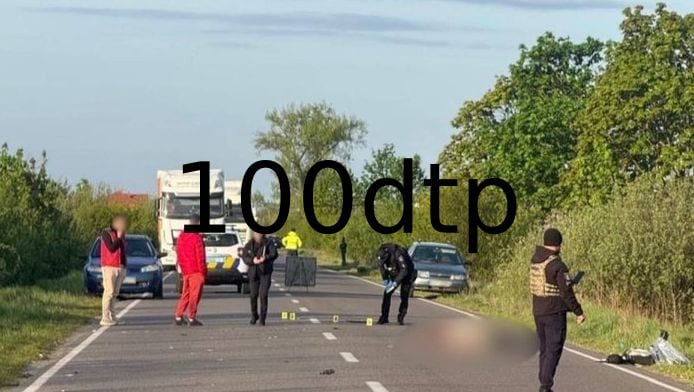 Біля села Страбичово на Закарпатті в ДТП загинув пішохід