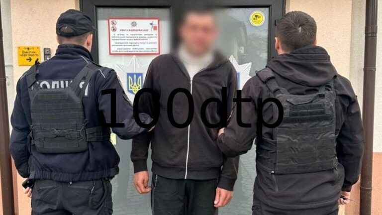 На Закарпатті поліція затримала водія, який втік з місця ДТП