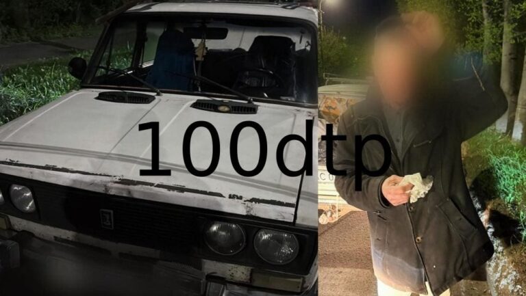 У Луцьку п’яний водій ВАЗ без прав спричинив ДТП