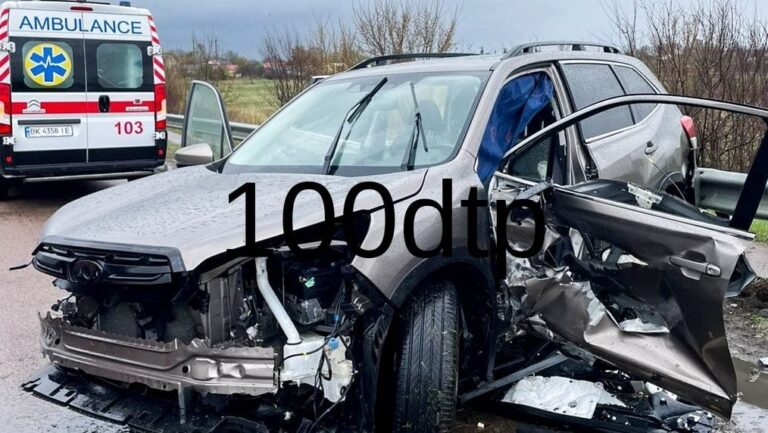 На трасі Київ–Чоп загинув водій Subaru Forester