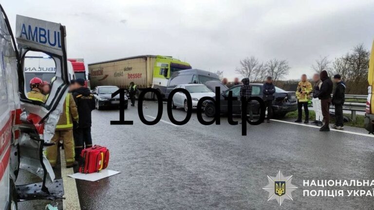 На Полтавщині внаслідок ДТП травмований пасажир швидкої