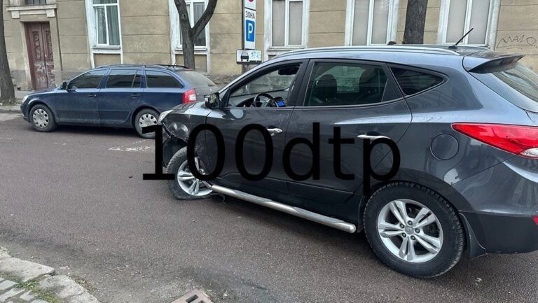У Франківську водія Hyundai оштрафували за ДТП
