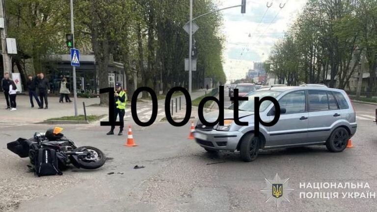 У Львівському районі двоє мотоциклістів отримали травми в ДТП