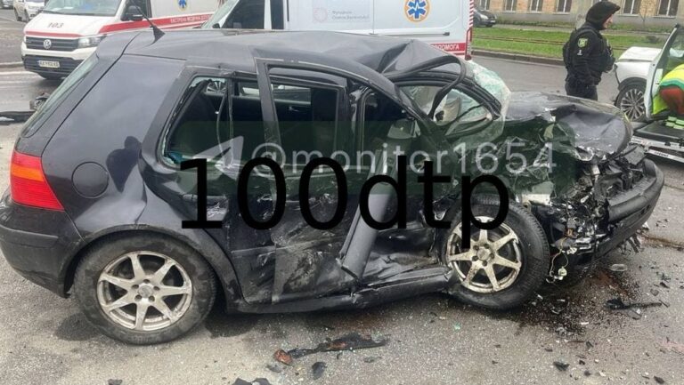 ДТП на вулиці Георгія Тарасенка: одна загибла, троє травмовані