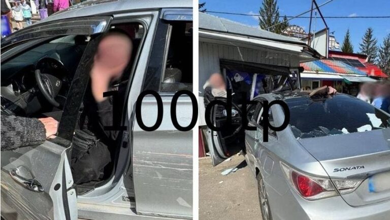 У Полтаві водій на Hyundai в’їхав у кіоск